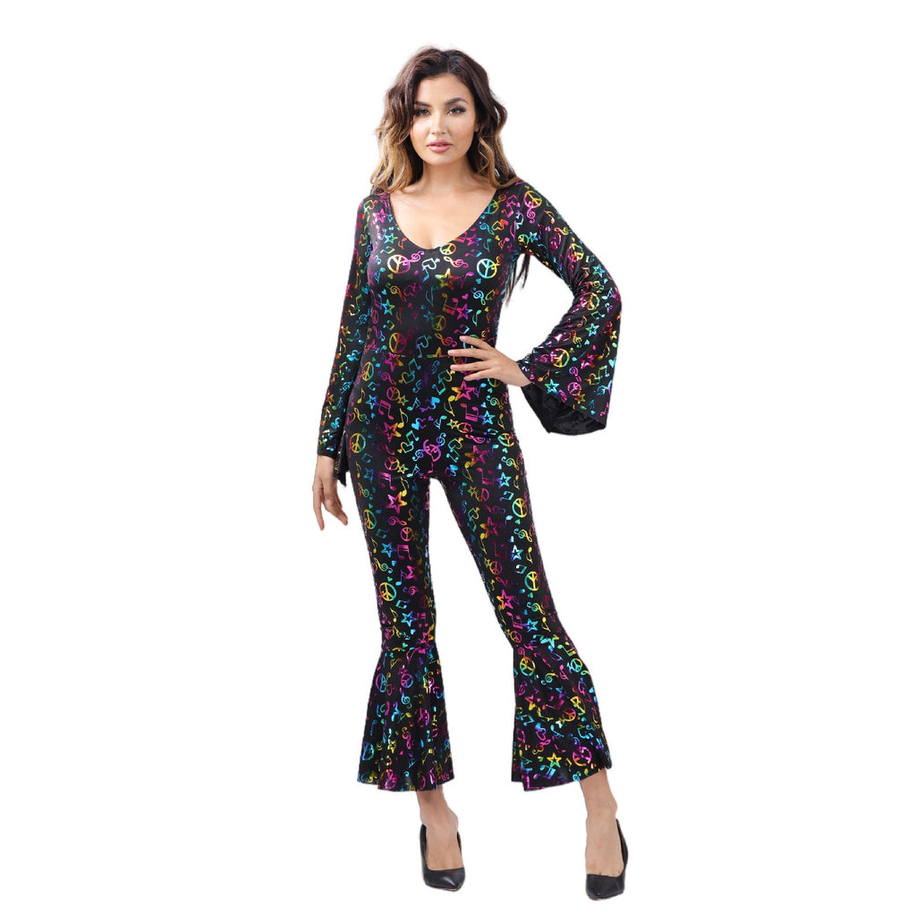 Halloween Carnival Disco Note jumpsuit